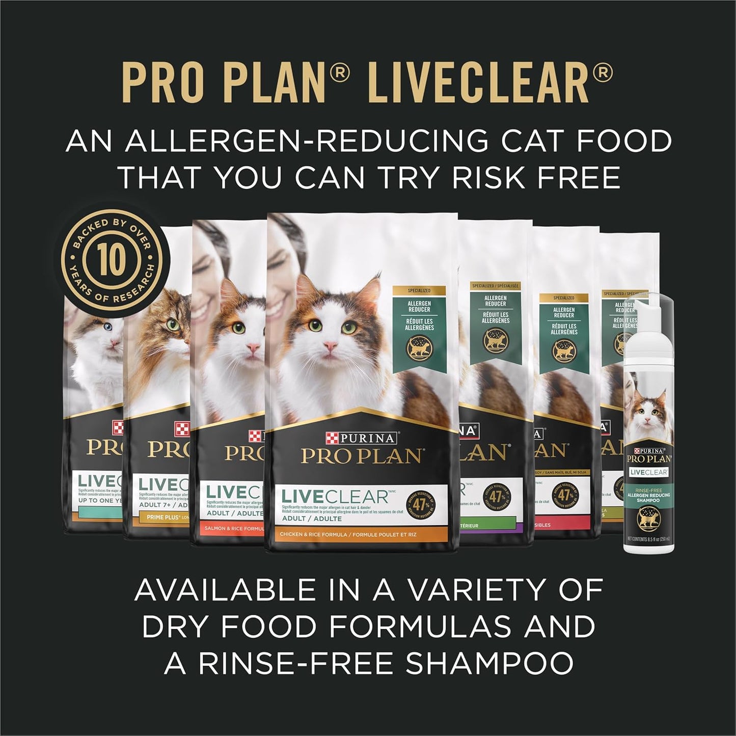 Liveclear with Probiotics Allergen Reducing Adult Dry Cat Food