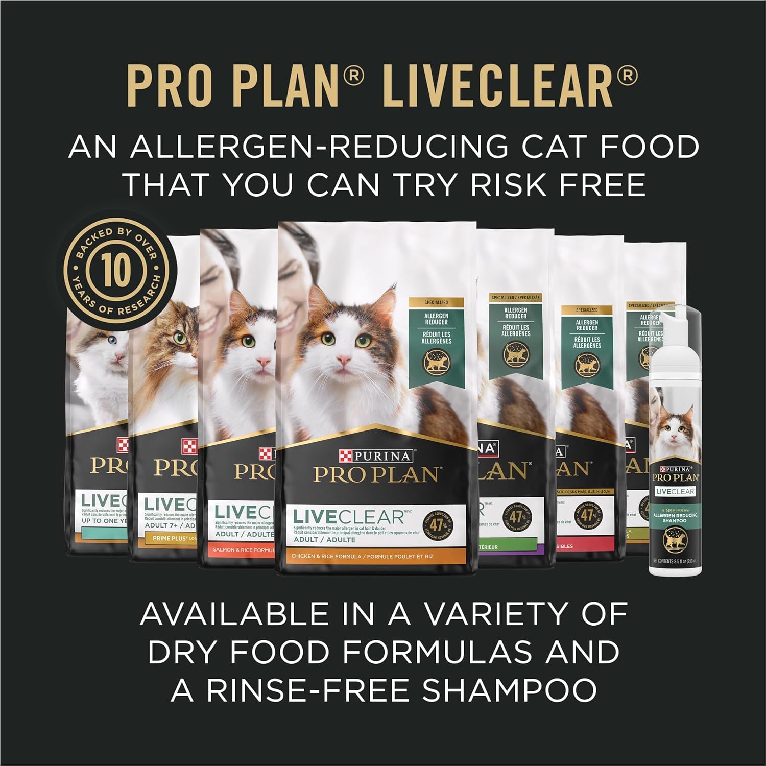 Liveclear with Probiotics Allergen Reducing Adult Dry Cat Food